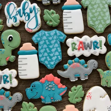 Baby Shower Gender Reveal Pregnancy Cookies Rolling Sugar Bakery Artofit