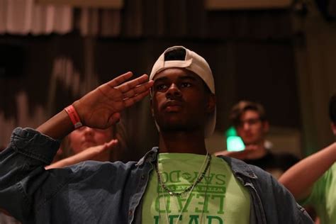 The Art of the Drum Major Salute - Bands of America Summer Camp