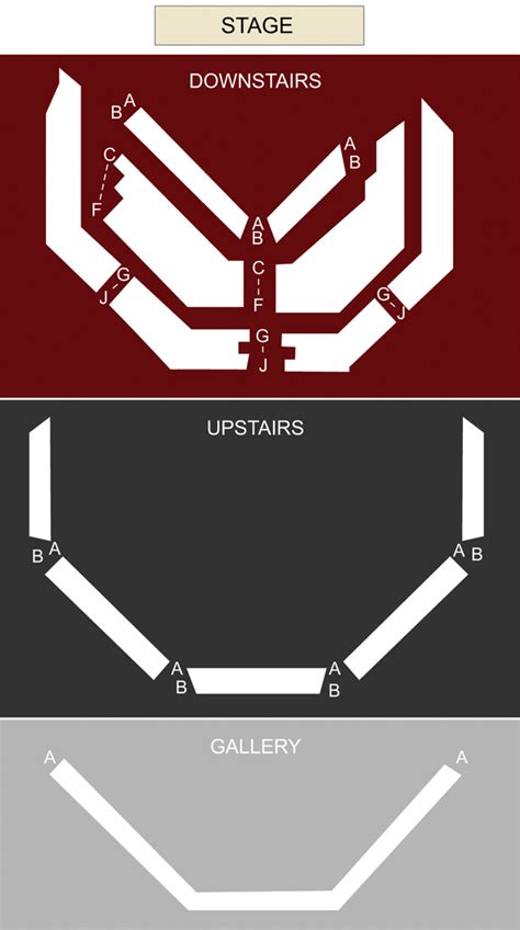 Vic Theater Seating Map | Elcho Table