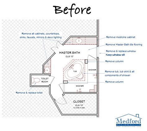 Master Bathroom Floor Plans No Tub