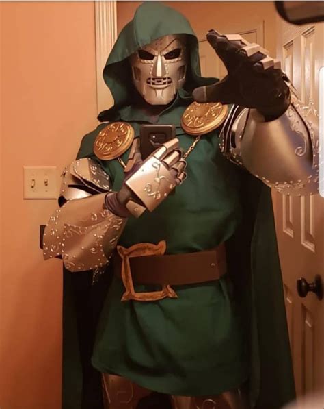 Dr Doom Cosplay Costume Etsy