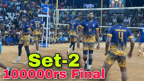 Nandha On Fire 100000rs Match Set 2 SRM Vs GST Thirupattur