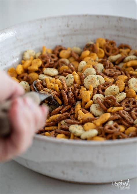 The Ultimate Ranch Pretzel Snack Mix Recipe