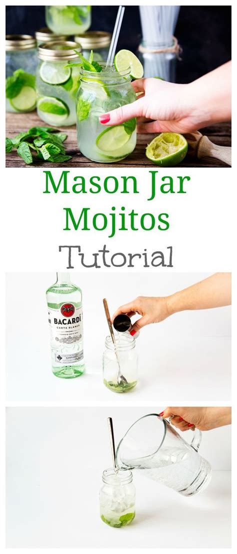 Get The Summer Party Started With This Mason Jar Mojitos Recipe Mason