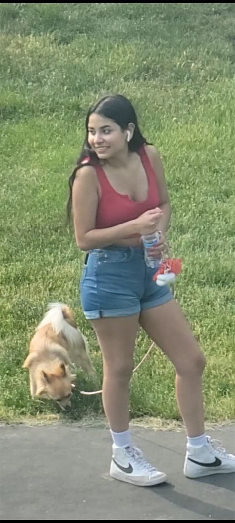 Petite Latina Neighbor Teasing Tits Short Shorts Volleyball Forum