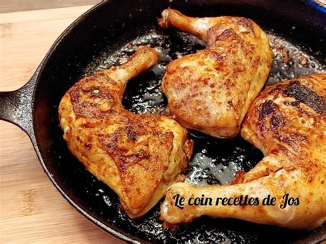 Recettes de Poulet mariné et Cuisse de poulet