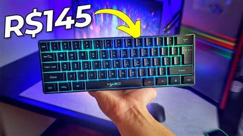 INCRIVEL O MELHOR Teclado GAMER Por R 145 QUALIDADE INCRIVEL