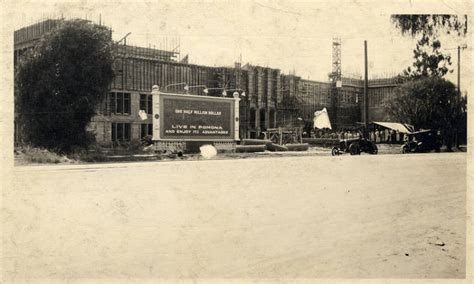 Images of Pomona: Building of Pomona High School 1923