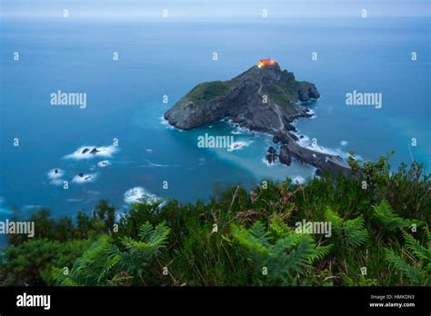 San Juan de Gaztelugatxe Mar Cantábrico Vizcaya País Vasco España