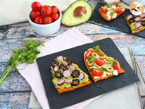 Toasts De Patate Douce Recette Ptitchef