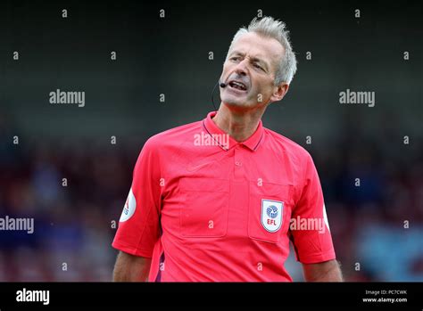 Match Referee Martin Atkinson Stock Photo Alamy