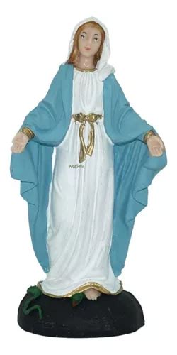 Virgen Maria Milagrosa Imagen Estatua Pvc Irrompible 15cm En Venta En