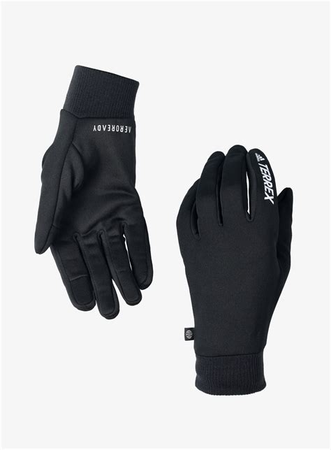 R Kawiczki Biegowe Adidas Terrex Aeroready Gloves Black White