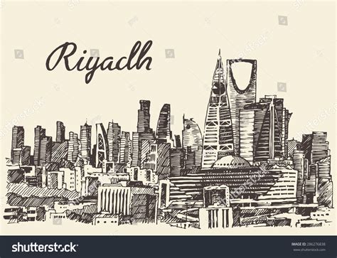 Saudi Sketch Over Royalty Free Licensable Stock Illustrations