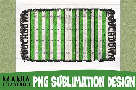 Distressed Football Field Graphic By Silhouettemania Creative Fabrica