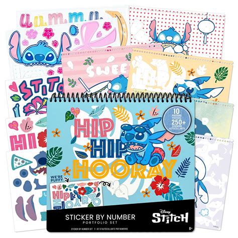 Buy Fashion Angels Disneys Stitch Sticker By Number Portfolio Stitch