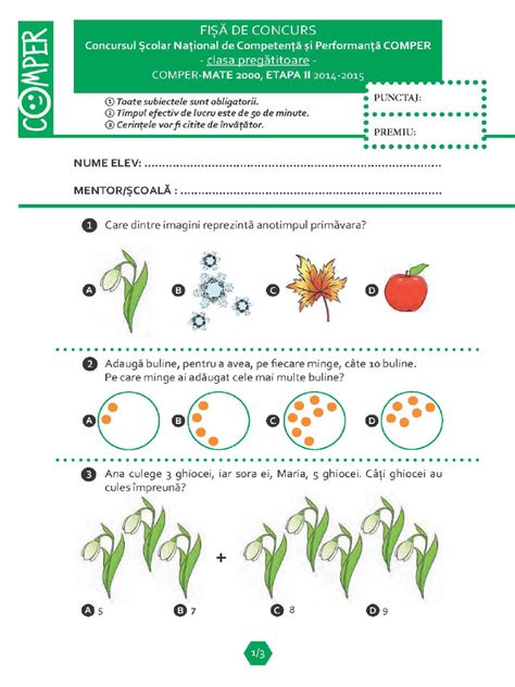 subiectebarem comper matematica etapaii clasa
