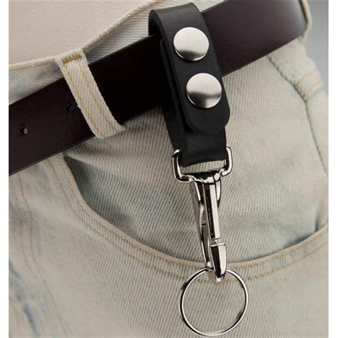 Shop For And Buy Leather Belt Loop Key Holder Heavy Duty Double Snap