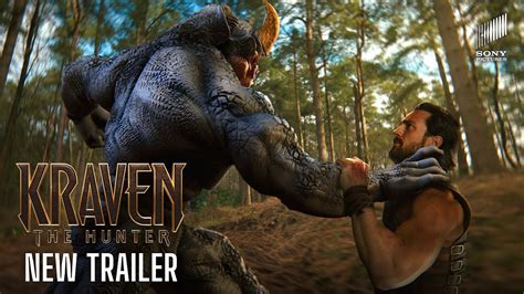 Kraven The Hunter New Trailer 2024 Aaron Taylor Johnson Sony Pictures Youtube