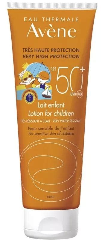 Avène Leche Solar Niños Resistente al Agua SPF50 Atida