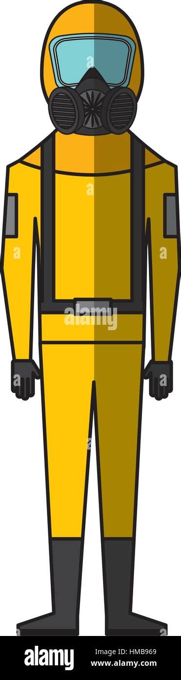 Worker Avatar With Safety Suit Vector Illustration Design Stock Vector