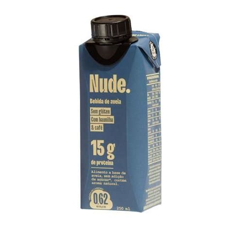 Bebida de Aveia Baunilha e Café Sem Glúten Nude 250ml Aveia