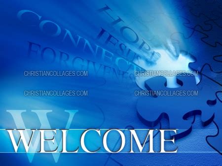 Welcome Backgrounds for Powerpoint Templates - PPT Backgrounds