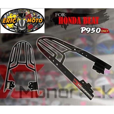 Dc Monorack Honda Beat Carb Fi Top Box Bracket V Lazada Ph