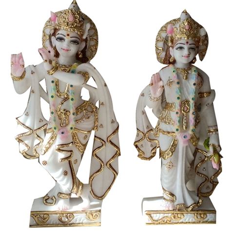 Marble Radha Krishna Statue Set Home Manufacturer Seller In Jaipur