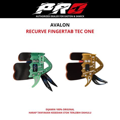 Jual Avalon Recurve Tab Tec One Fingertab Finger Tab Shopee Indonesia