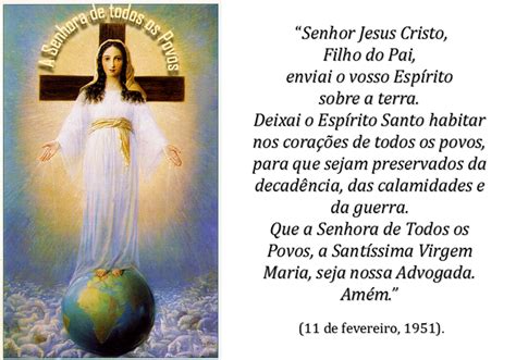 Somos Do Bem Ora O A Jesus Pedindo Pela Interse O Da Senhora De