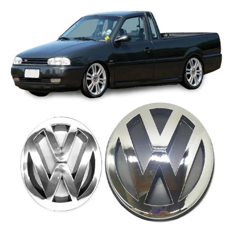 Emblemas Vw Dianteiro E Traseiro Saveiro Bola G Shopee