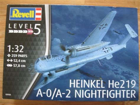 REVELL Heinkel He219 A 0 A 2 Nightfighter 1 32 Aukro