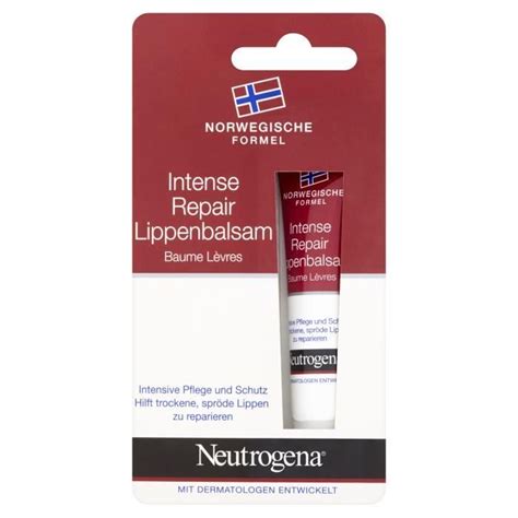 Neutrogena Intense Repair Lippenbalsam 15 ml Crème Cdiscount Au