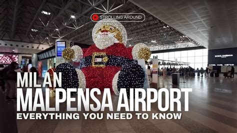 Milan Malpensa Airport Everything You Need To Know Youtube