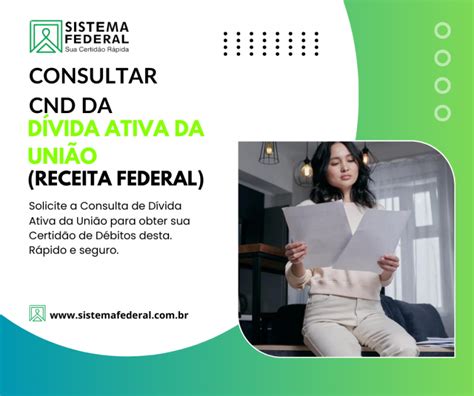 Consultar a Certidão Negativa de Débitos da Dívida Ativa da União