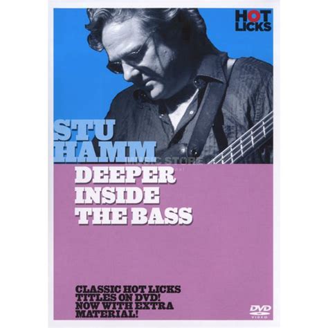Hot Licks Stu Hamm Deeper Inside Bass Hot Licks DVD MUSIC STORE Professional