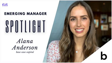 Emerging Manager Spotlight Alana Anderson Of Base Case Capital By