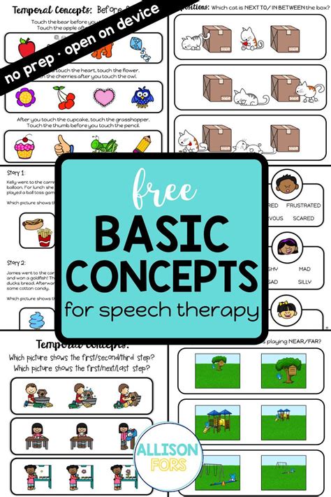 Free Basic Concepts Speech Therapy Artofit