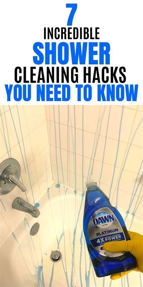 7 Amazing Shower Cleaning Hacks You Should Know Artofit