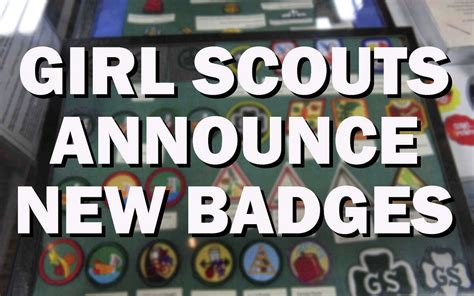 Girl Scouts reveal 30 new badges