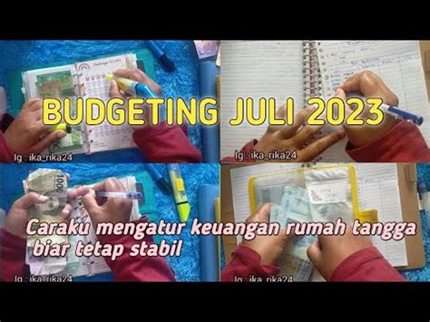 Kegiatan Irt Budgeting Juli Cara Mengatur Keuangan Rumah