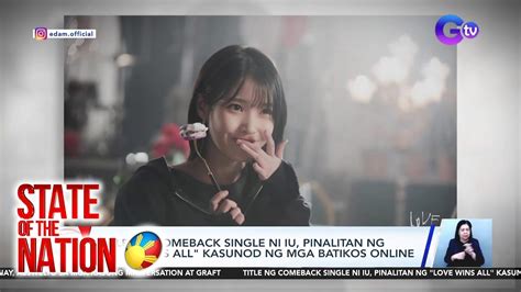 Title Ng Comeback Single Ni Iu Pinalitan Ng Love Wins All Kasunod Ng