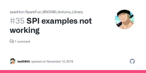 Spi Examples Not Working Issue Sparkfun Sparkfun Bno Arduino