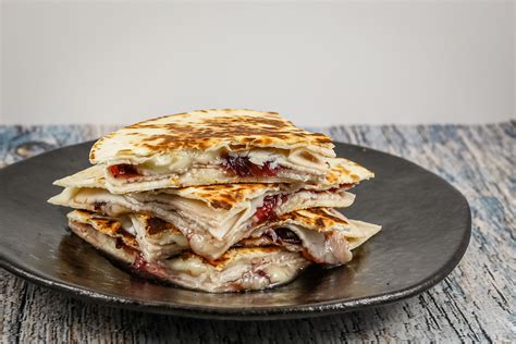 Turkey Brie And Cranberry Quesadilla Classic Recipes