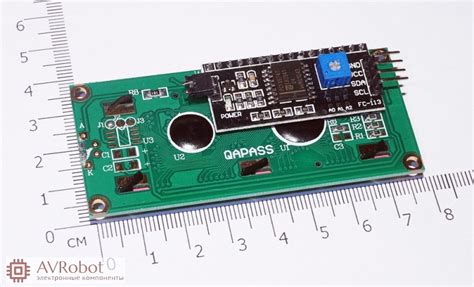 Arduino IIC / I2C 1602 LCD синий дисплей (5В) купить цена 3501 ...