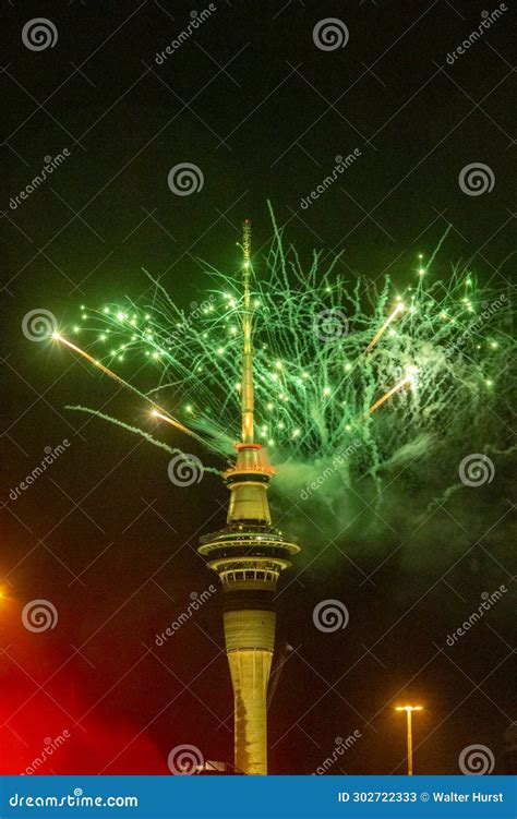 Auckland Sky Tower Fireworks 2025 - Faith Tucker