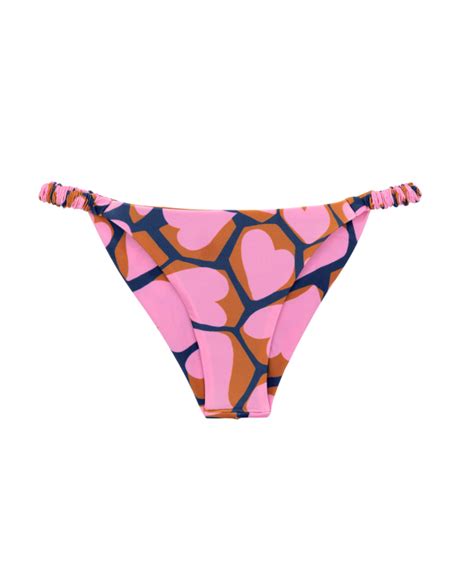 Bikini Bottoms Bottom Amore Pink Cheeky Crispy Brand Rio De Sol