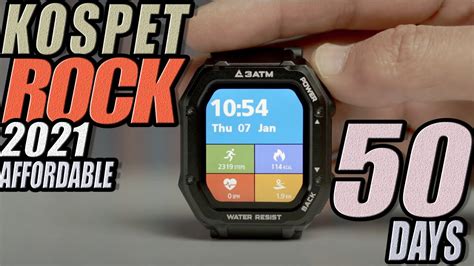 Kospet Rock First Rugged Smartwatch With Long Battery In 2021 Youtube