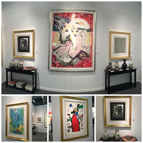 Masterworks Fine Art Booth At Art New York 2016 On The Left And Right Are Two Picasso